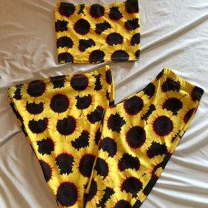 ESR sunflower bell bottom set